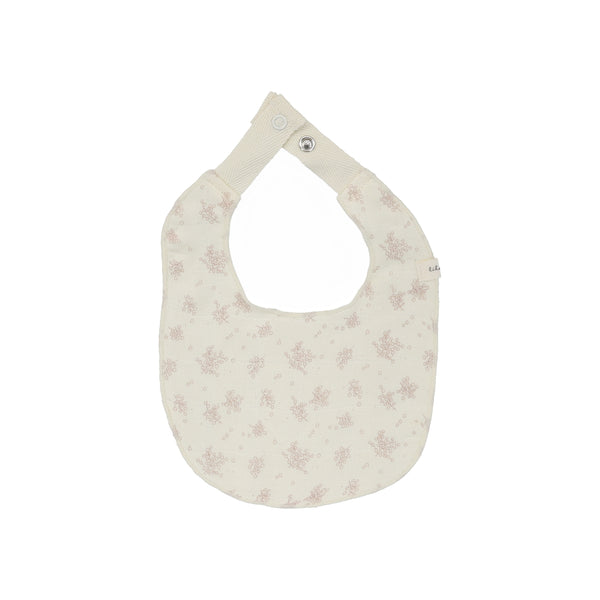 Lilette By Lil Legs Lilette Bib Floral Cluster Vanil