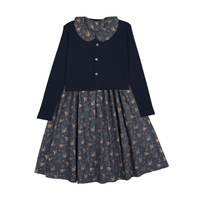 Bopop Floral Shabbos Collection Navy Cardigan