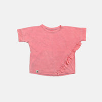 Booso Vintage Pink Frill Tee (010/ss24)