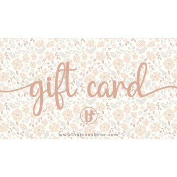 Buttons Bebe gift card