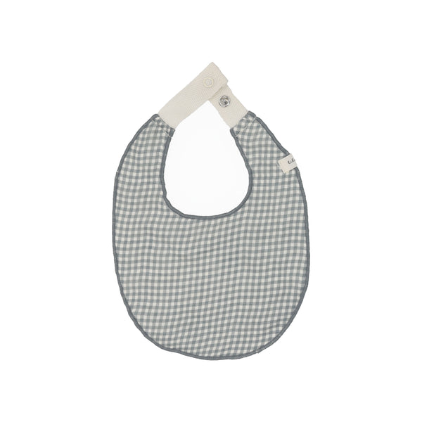 Lilette By Lil Legs Lilette Bib Gingham Blue