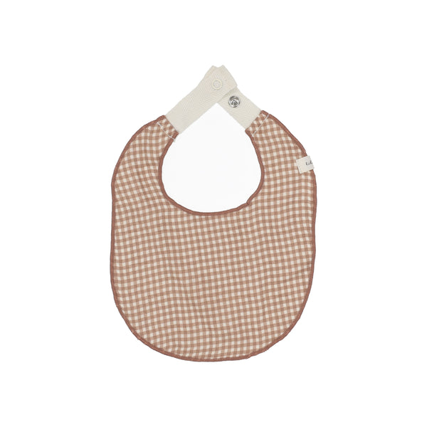 Lilette By Lil Legs Lilette Bib Gingham Plum