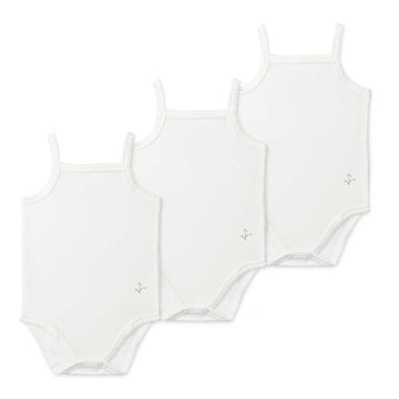 LILETTE BY LIL LEGS GIRLS SOLID UNDERSHIRT (White)