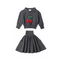 Anecdote Charcoal Cherry Sweatshirt