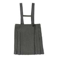 Analogie By Lil Legs Kilt Skirt Grey Houndstooth