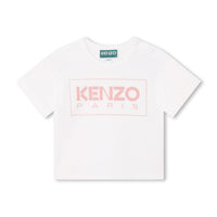 Kenzo 12P Ivory Logo SS Tee
