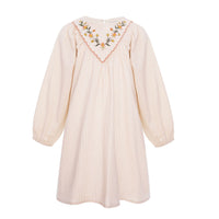 Pernille Ivory/Lurex Embroidered Azia Dress