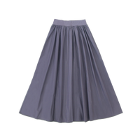 Little Parni Plum Teen Taffeta Skirt  (K481)