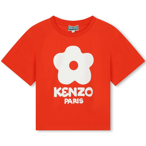 Kenzo 99A RED Yellow Donut Flower SS Tee