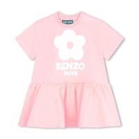 Kenzo 46T Pink Donut Flower SS Dress