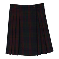 Analogie By Lil Legs Kilt Skirt Burgundy Plaid