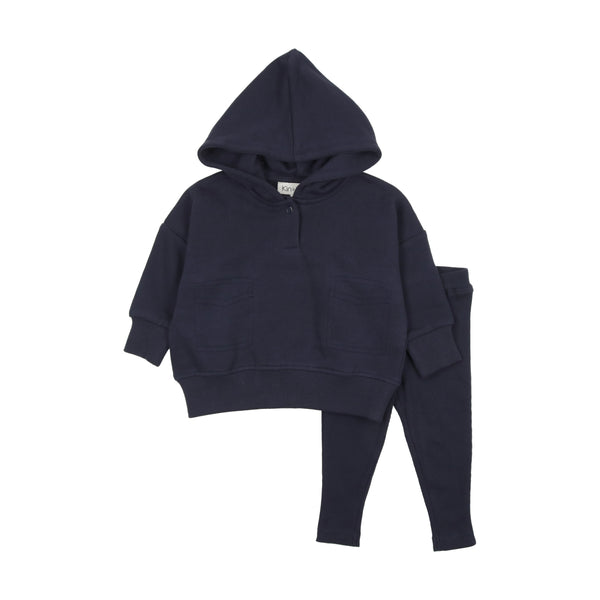 Kin + Kin Blue Tonal Baby Pocket Set (K104)