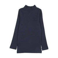 Kin + Kin Blue Mock Turtlenceck