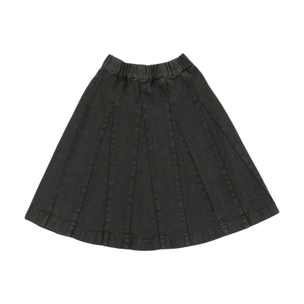 Kin + Kin Black Denim Skirt