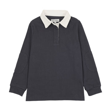 Kin and Kin Navy Boys Rugby Polo Shirt