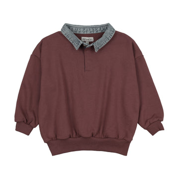 Kin and Kin Mauve Oversized Sweatshirt