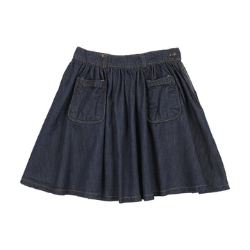 Kin and Kin Washed Blue Girls Skirt