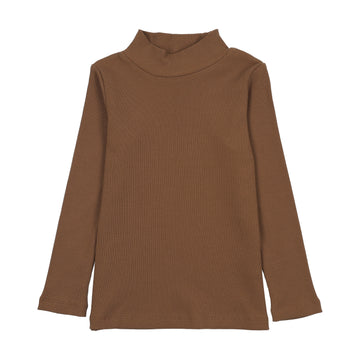 Farren and Me Ochre Mockneck T-Shirt