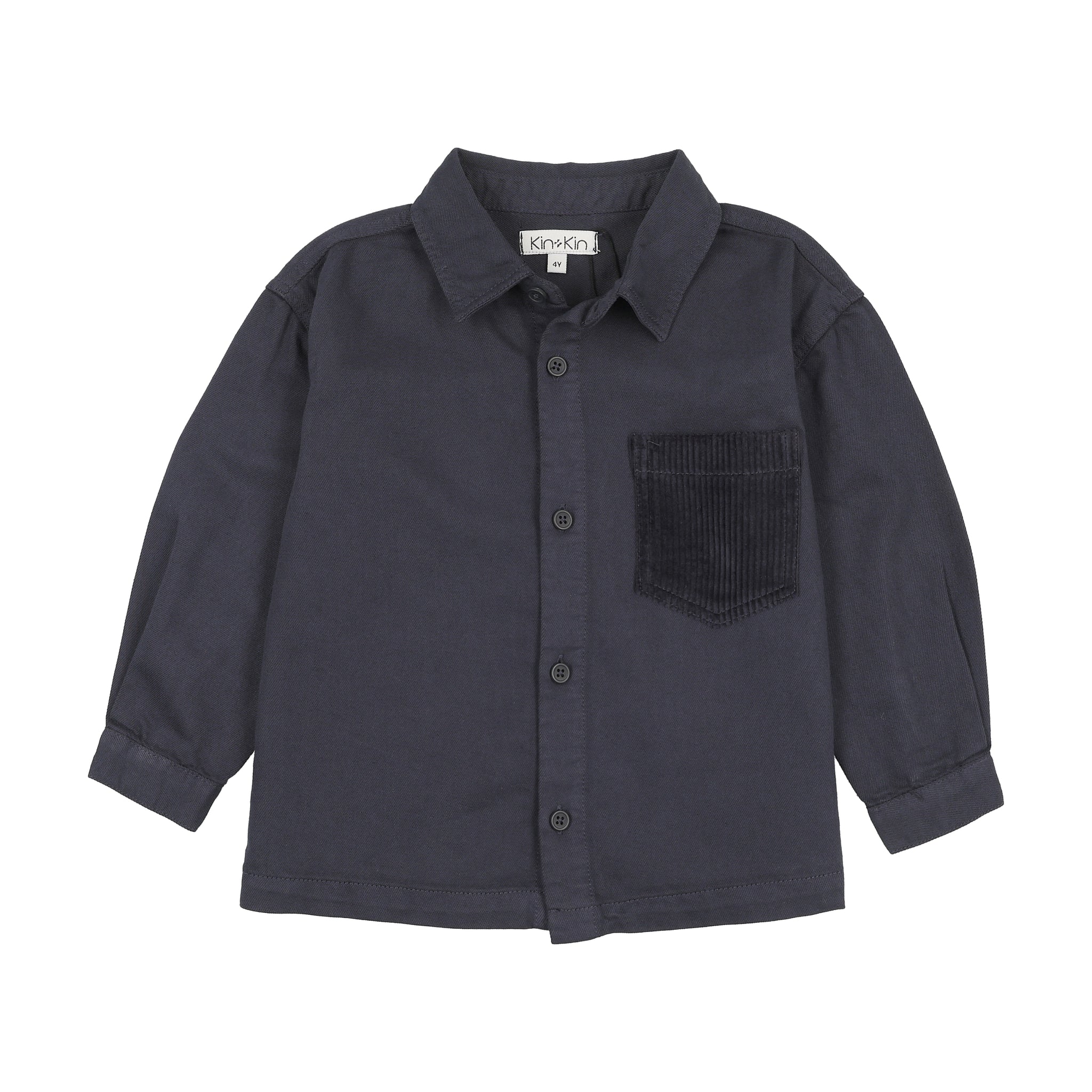 Kin and Kin Navy Denim Shirt