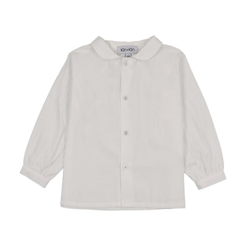 Kin and Kin White Collared Shirt