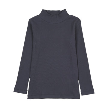 Farren and Me Navy Mockneck T-Shirt
