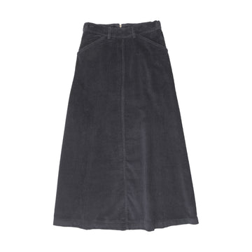 Kin and Kin Navy Corduroy Maxi Skirt