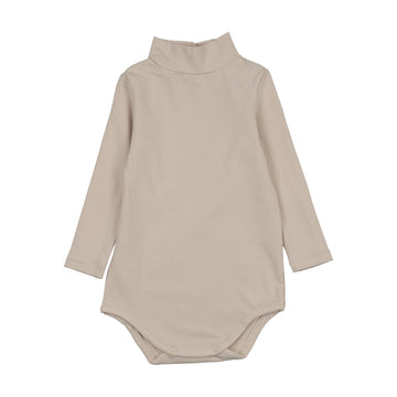Kin and Kin Sand Mockneck Onesie
