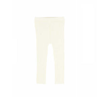 Lil Legs Basic Knit Leggings Cream