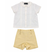 Belati WHITE LEMON X SLEEVE EMBROIDERY SET (BSE238)