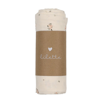 Lilette Rosebud Bassinet Sheet - Rosebud Pink