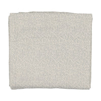 Lilette Leaf Trail Muslin Swaddle - Cream/Blue