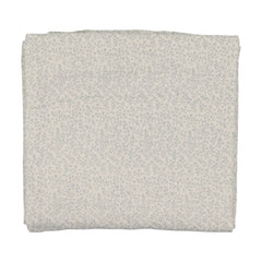 Lilette Leaf Trail Muslin Swaddle - Cream/Blue