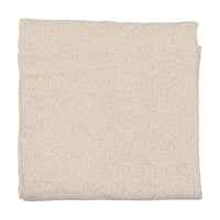 Lilette Leaf Trail Muslin Swaddle - Cream/Pink