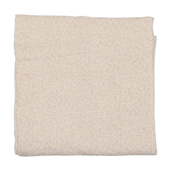 Lilette Leaf Trail Muslin Swaddle - Cream/Pink