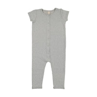 Lilette Mini Print Romper - Pale Blue