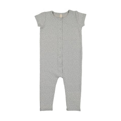 Lilette Mini Print Romper - Pale Blue