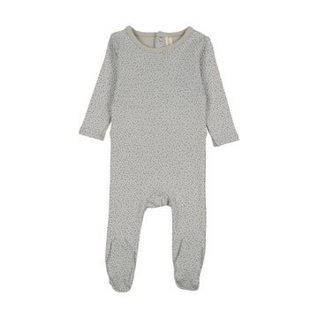 Lilette Mini Print Fooite - Pale Blue