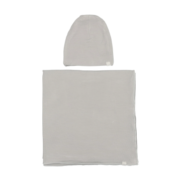 Lilette by Lil Legs Pale Blue Lilette Bamboo Swaddle Set