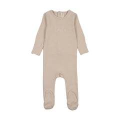 Lilette Take Me Home Bebe Footie - Oat