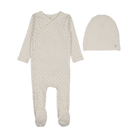 Lilette POINTELLE BEBE FOOTIE SET - Classic - Seafoam
