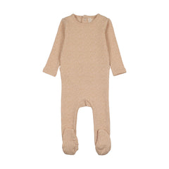 Lilette Spotted Print Footie - Petal