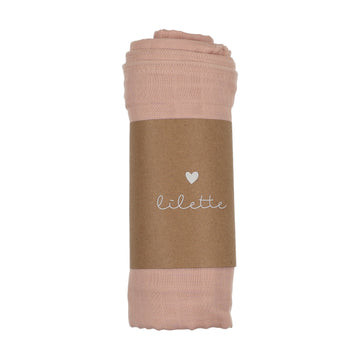 Lilette Take me Home Bebe Muslin Swaddle - Dusty Pink