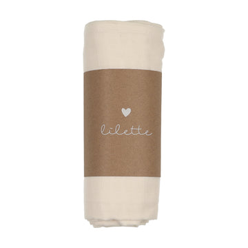 Lilette Take me Home Bebe Muslin Swaddle - Cream
