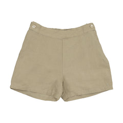 Analogie By Lil Legs Solid Shorts - Wheat