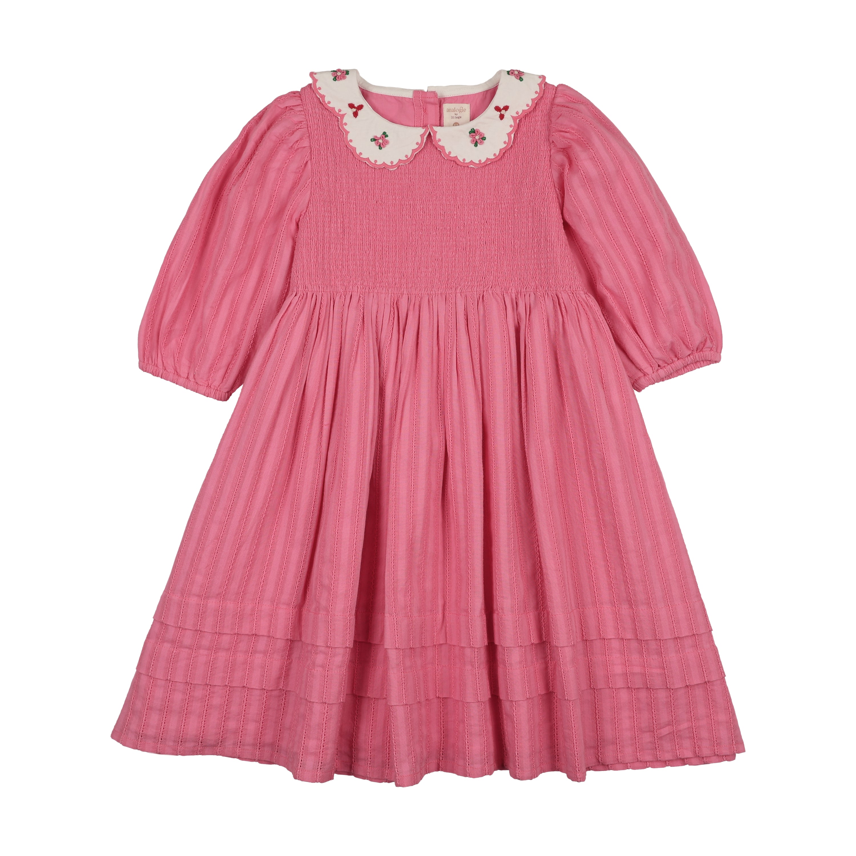 Analogie By Lil Legs Downtown Dress - Fresh Pink | Buttons Bebe Analogie By Lil Legs Downtown Dress - Fresh Pink | Buttons Bebe