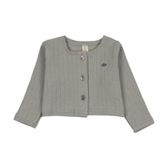 Lilette Floret Cardigan - Light Blue