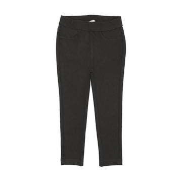 Lil Legs Black Boys Basics Toddler Weekday Pants