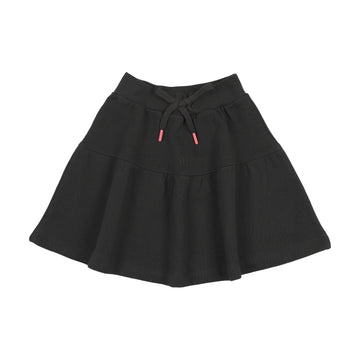 Analogy by Lil Legs Black Mon Paris Girls Panel Skirt