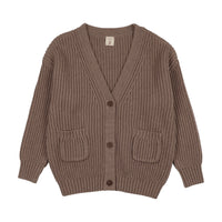Analogy by Lil Legs Misty Oat Signature Collection Grandpa Cardigan