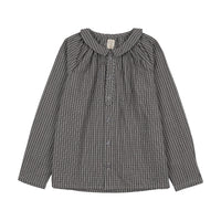 Analogy by Lil Legs Soft Grey Plaid Plaid Edition Toddler Boys Shirt